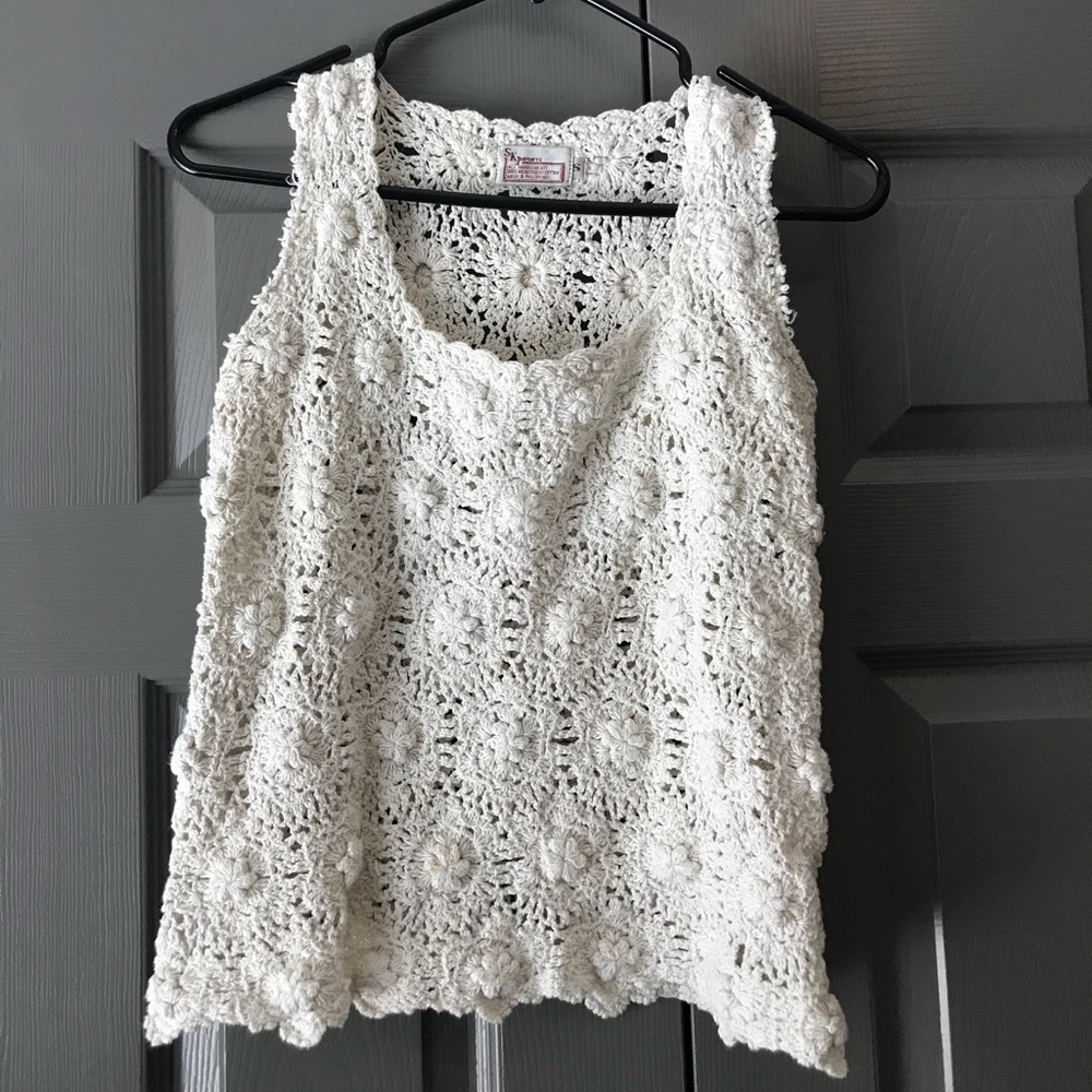 Crochet/knit Tank Top